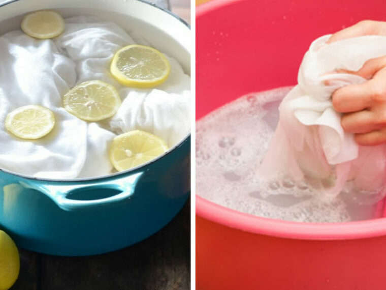 3 astuces pour blanchir le linge et éliminer tout type de tache Super recette facile